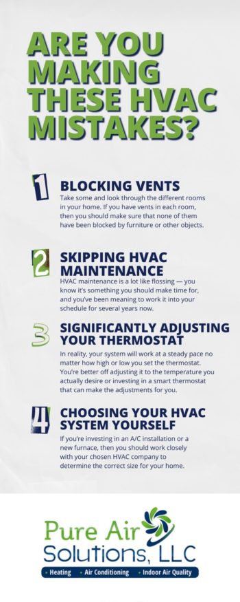 Are you making these HVAC mistakes